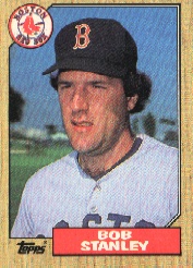 1987 Topps Baseball Cards      175     Bob Stanley